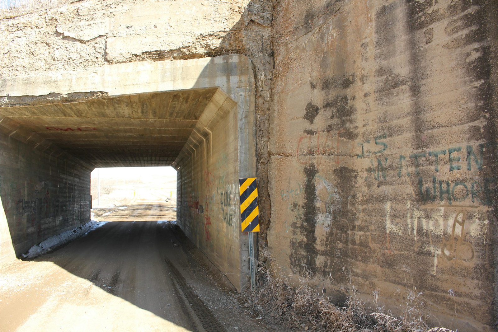 East abutment